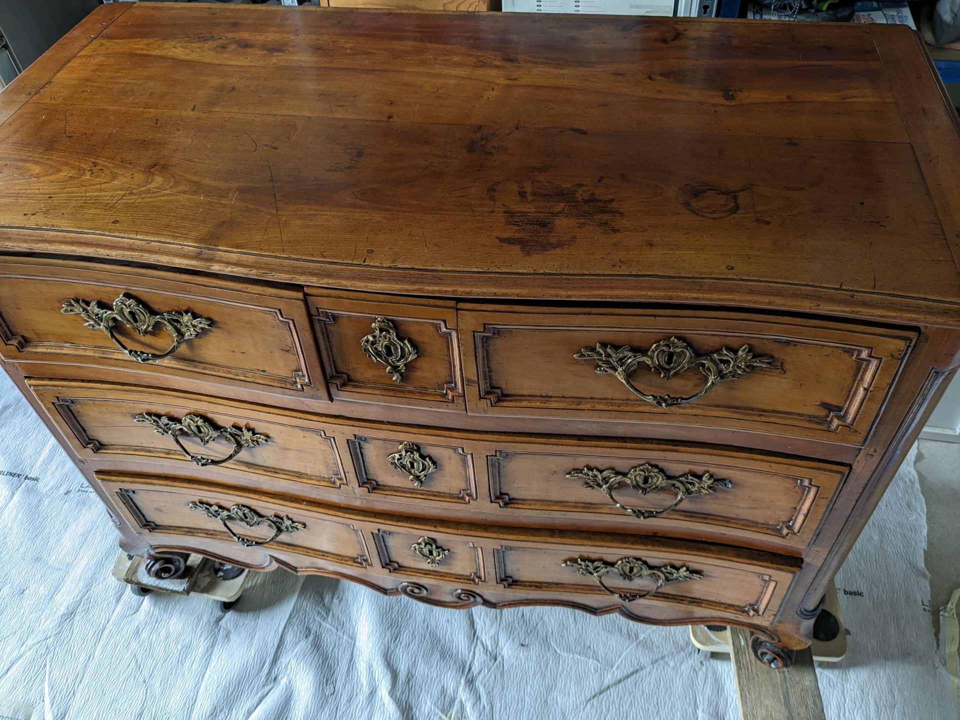 Buffet avant relooking