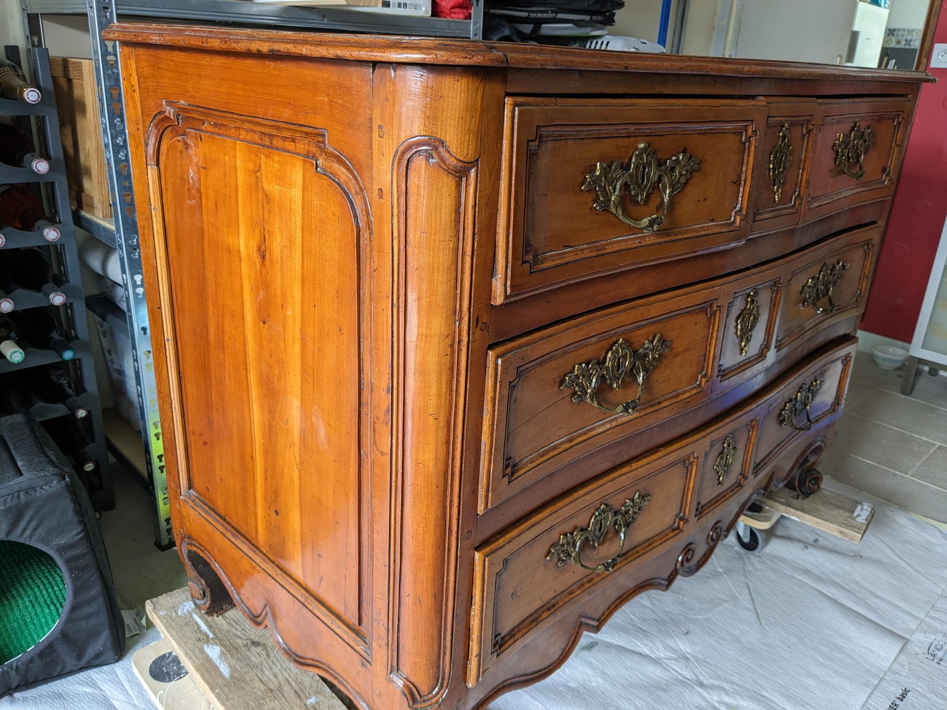 Buffet avant relooking